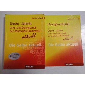 LEHR- UND UBUNGSBUCH DER DEUTSCHEN GRAMMATIK  ( 2 volume)  -  DIE GELBE AKTUELL  -  HILKE DREYER/ RICHARD SCHMITT 